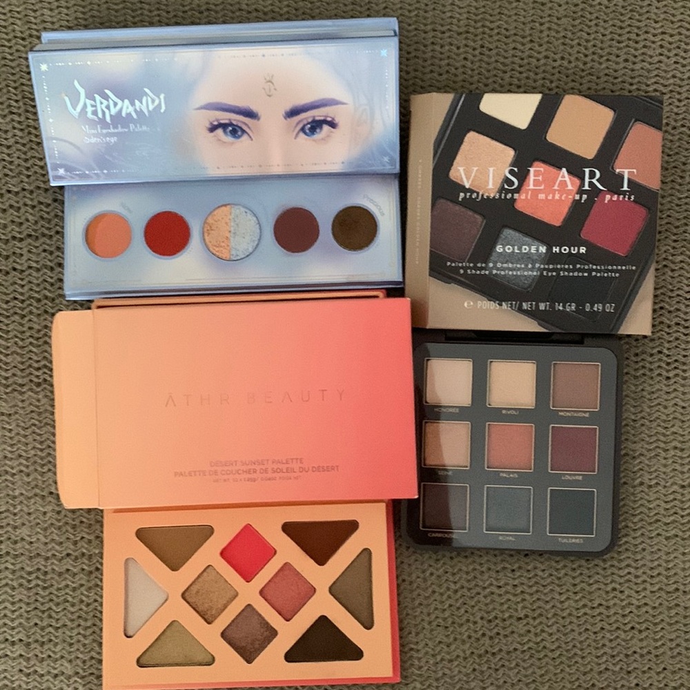 Odens eye, Viseart, athr beauty palette bundle